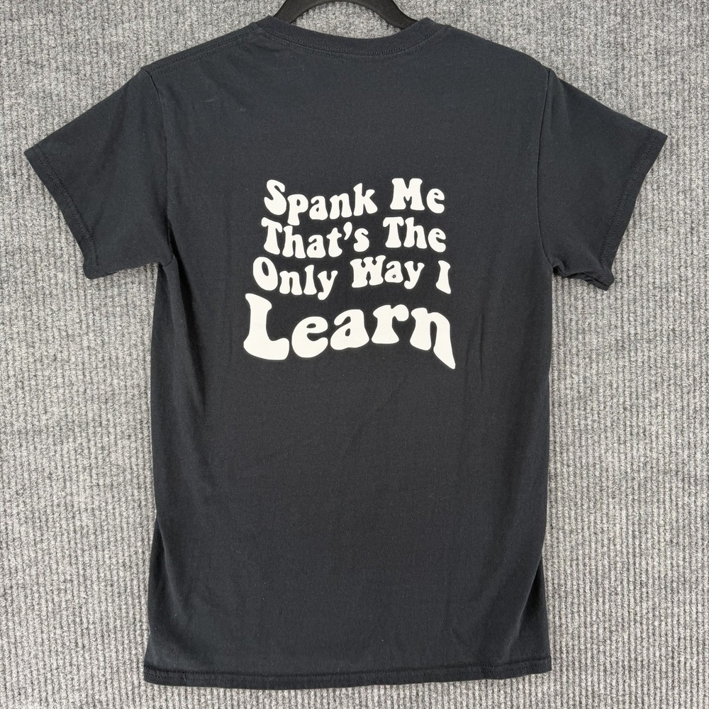 Good Girl graphic t-shirt dirty humor 70s retro alt statement tee black Small